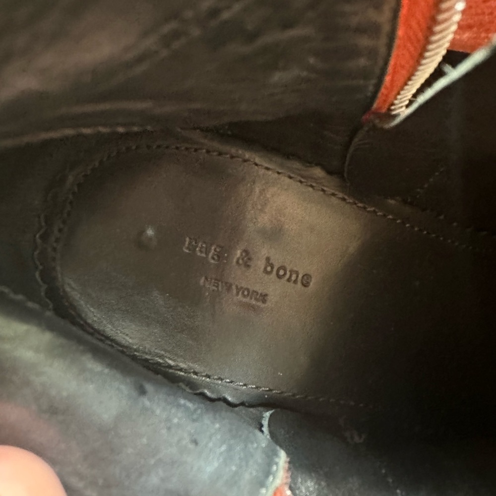 Rag & Bone Rust Boots Booties 37 - image 4